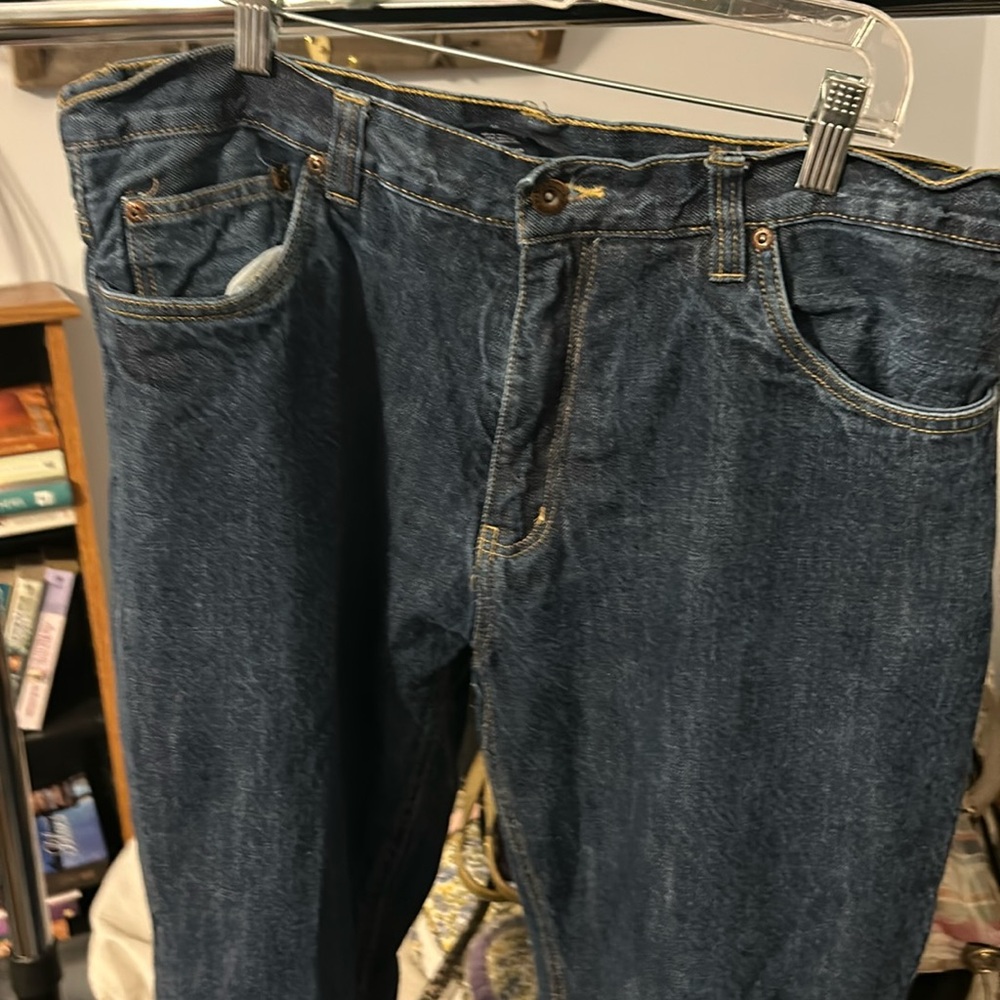 Faded Glory fleece lined jeans 36x32